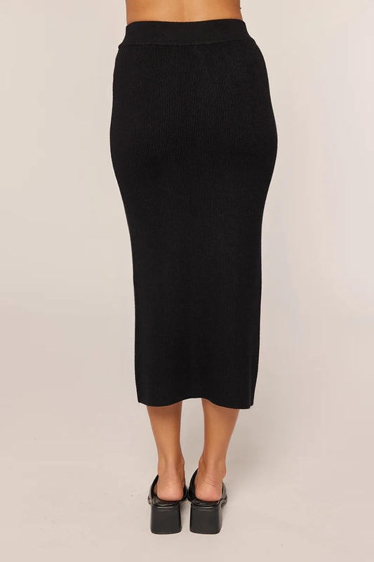 IWSB49282 Ribbed Midi Skirt