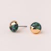 Dipped Stone Stud Earring