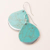 Stone Dipped Teardrop Earring