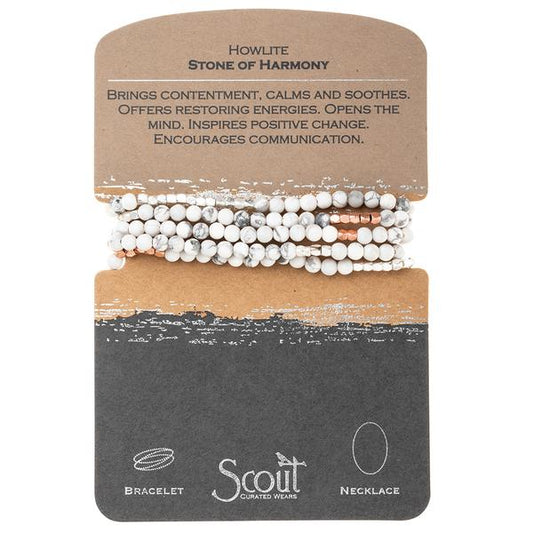 Stone Wrap Bracelet/Necklace
