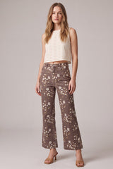 SK205P25 Flower Print Pants