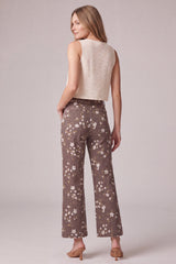 SK205P25 Flower Print Pants