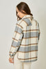 MY628C30 Plaid Shacket