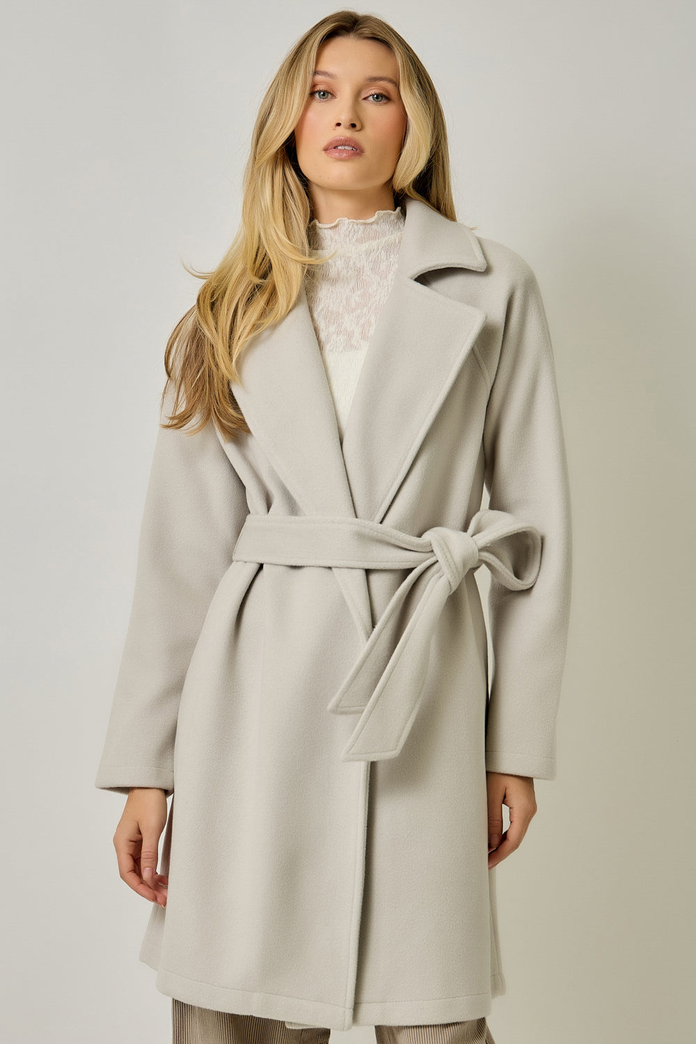 Collar Robe Coat