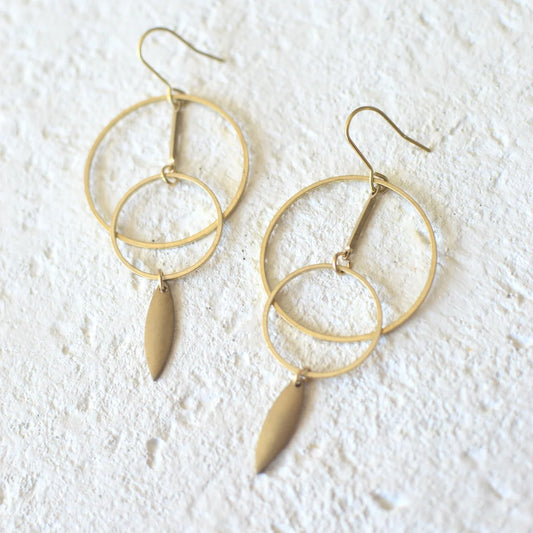 Cascading Hoop Earring