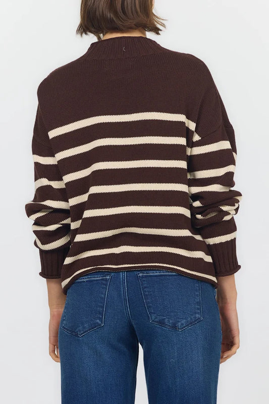 SOLANA Stripe Sweater