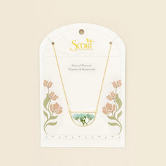 Pressed Flower Necklace