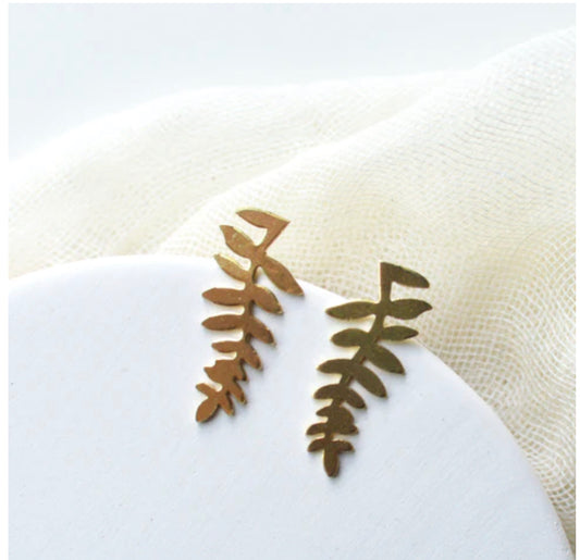 Leaf Stud Earring