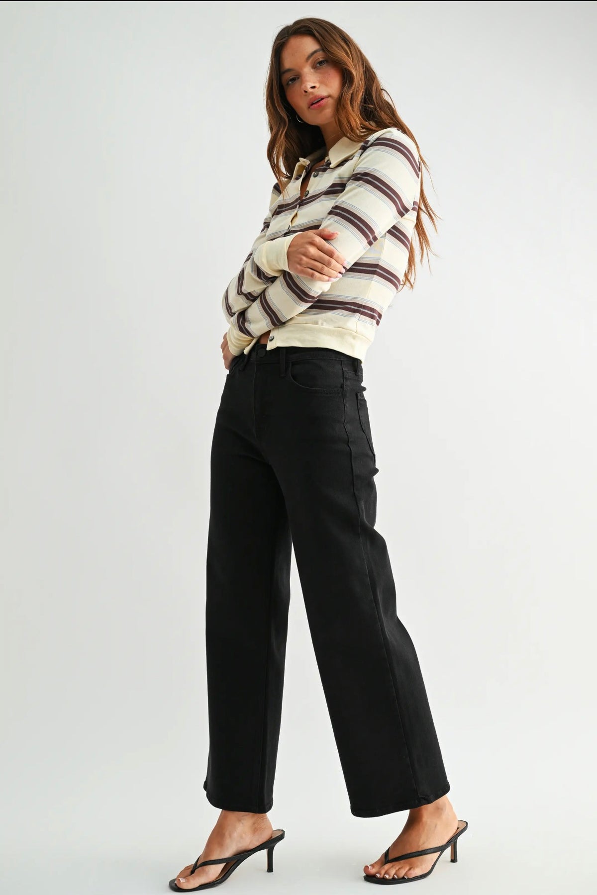 BP239J-A HR Wide Leg Black