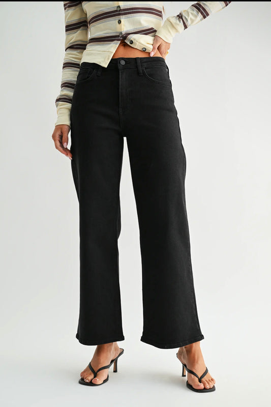 BP239J-A HR Wide Leg Black