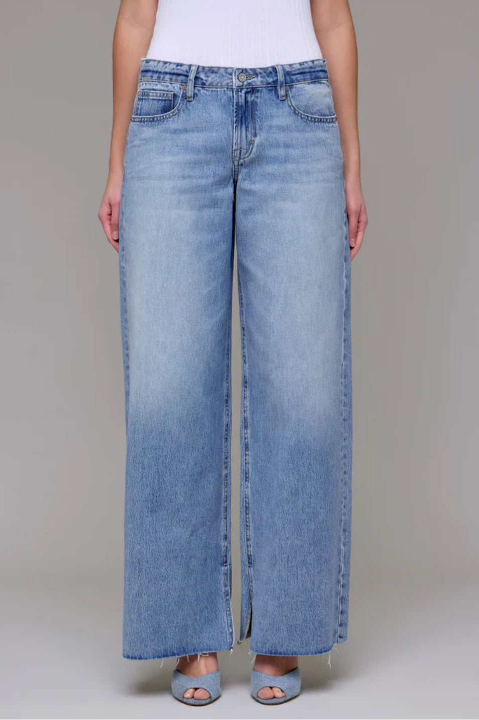 HD9418-M Nori Mid Rise Wide Leg