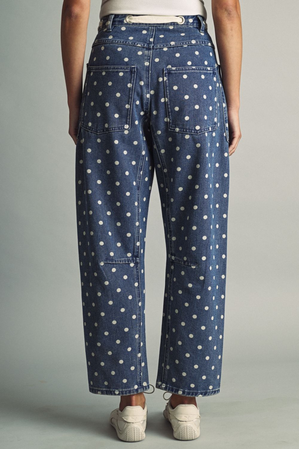 MM822P37 Polka Dot Barrel Pant