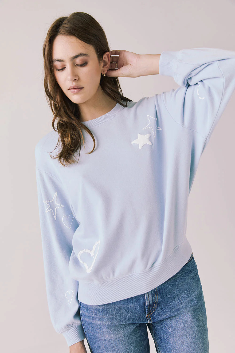 CW9388-CHA8176 Love Star Stitches