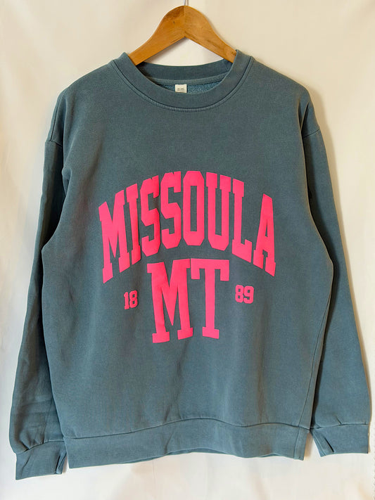 LL199B34 Pink & Blue Missoula