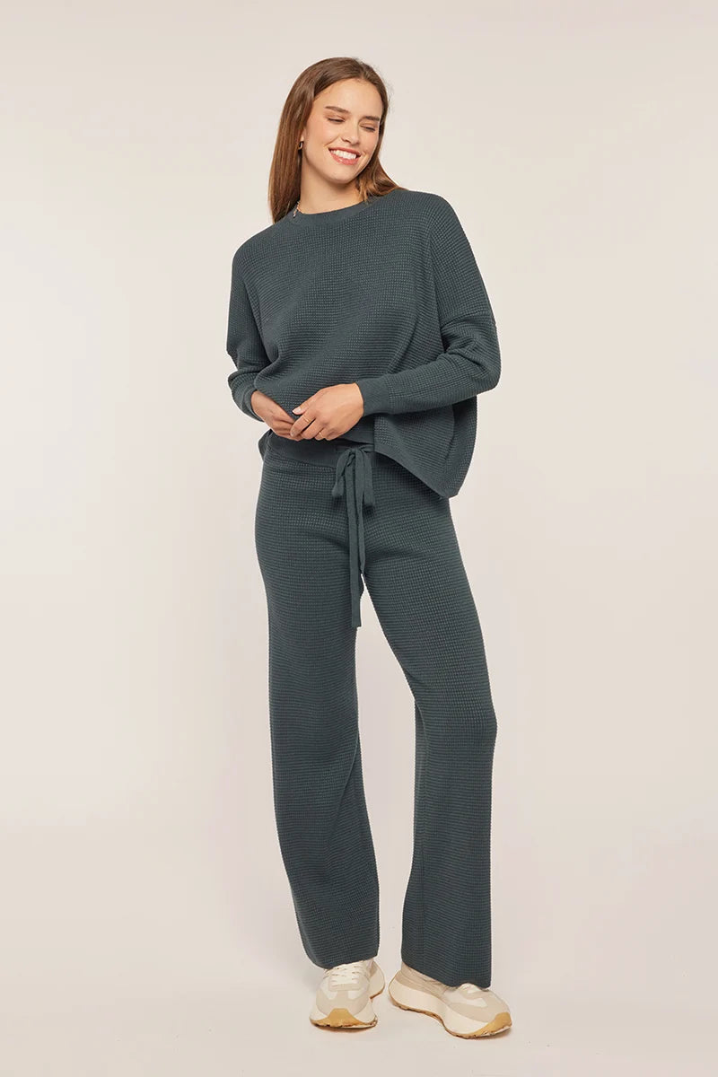 IWS48240 Waffle Boxy Fit Sweater