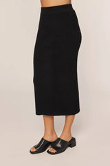 IWSB49282 Ribbed Midi Skirt