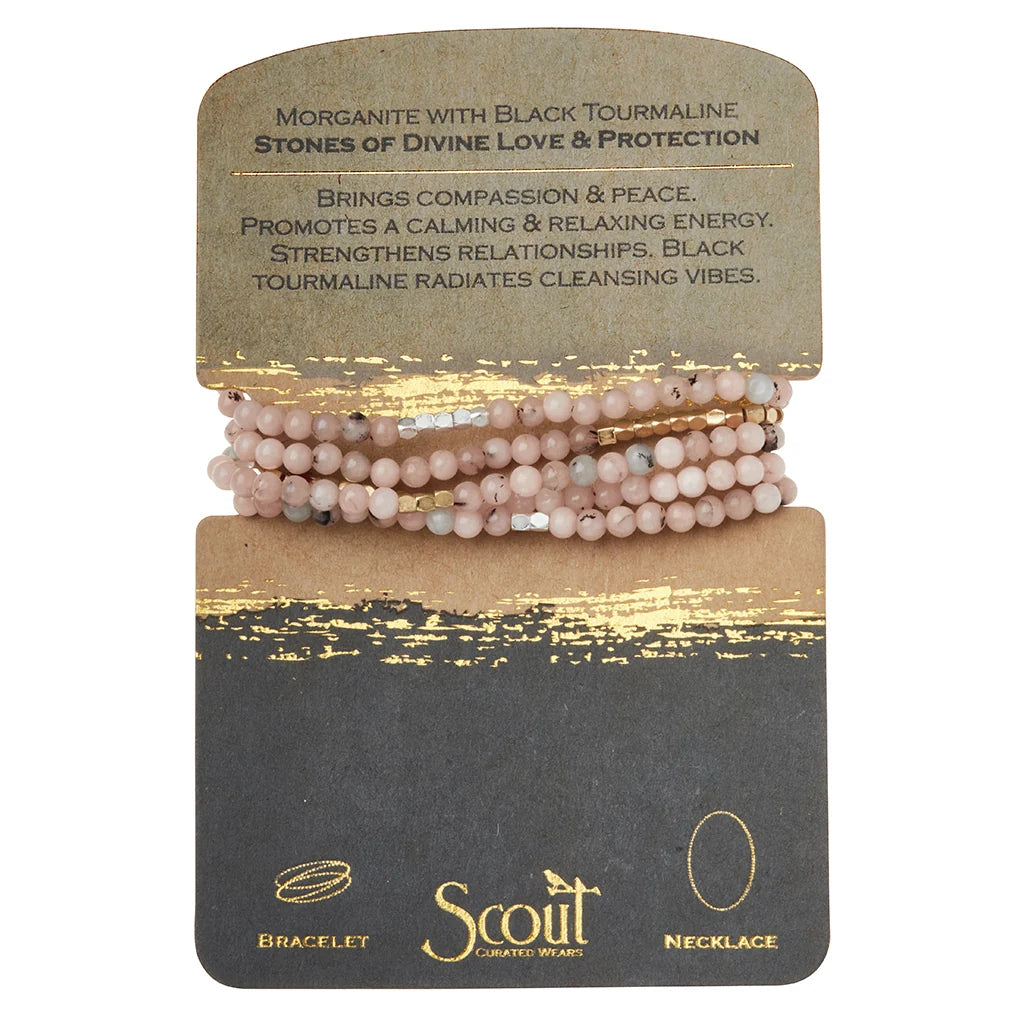 Stone Wrap Bracelet/Necklace