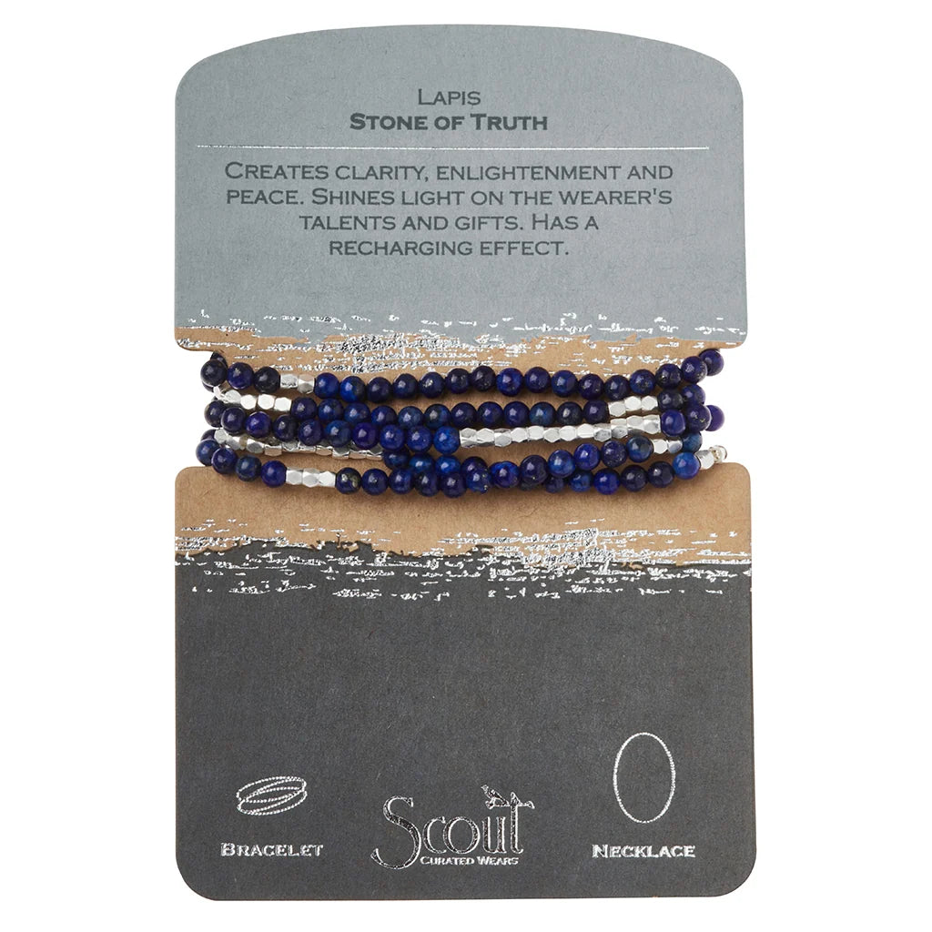 Stone Wrap Bracelet/Necklace