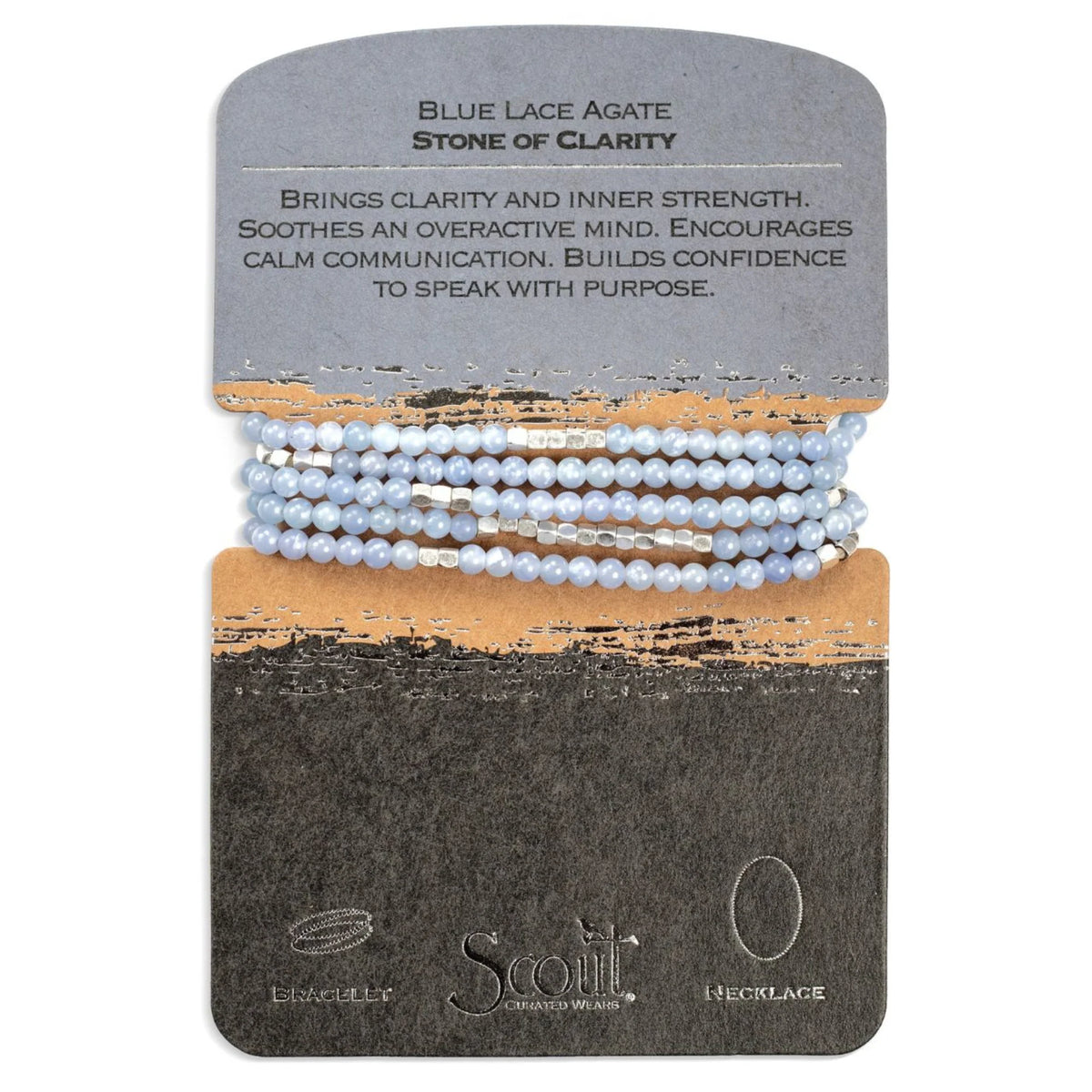 Stone Wrap Bracelet/Necklace