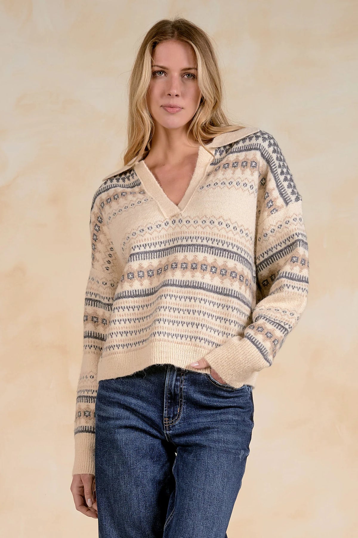 Collar Sweater