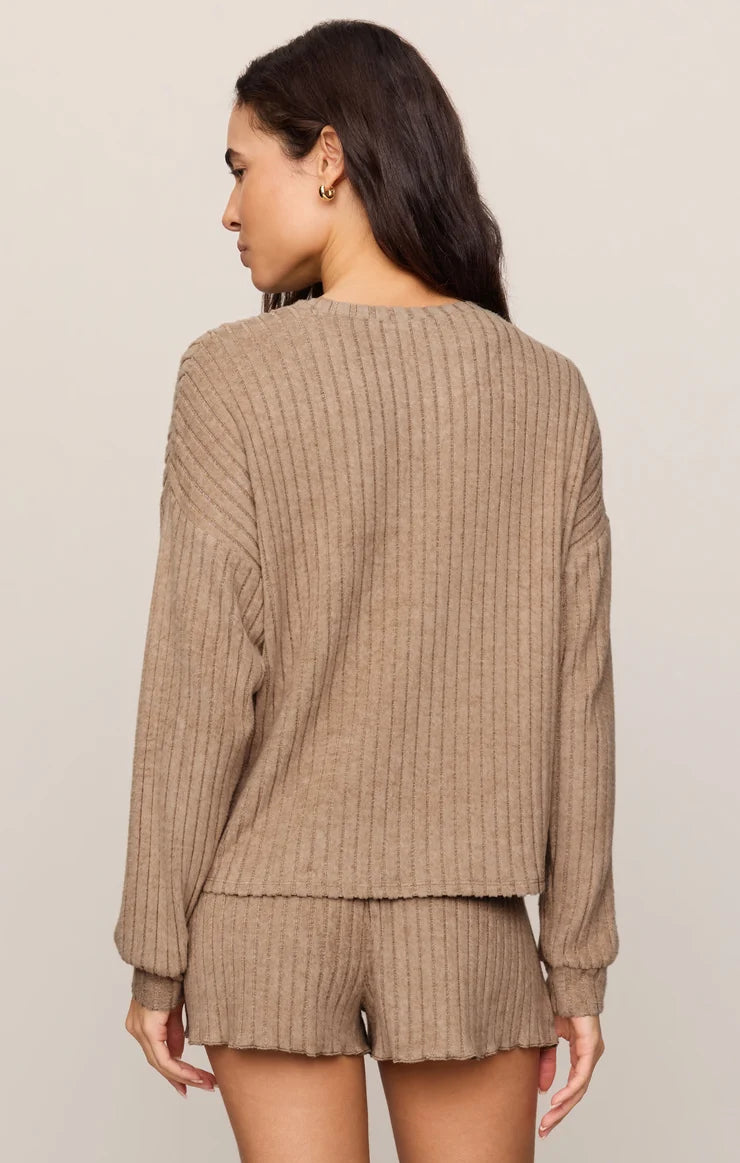 ZLT253821 Daydream Rib l/s Top