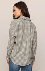 ZT253834 River Plaid Button Up