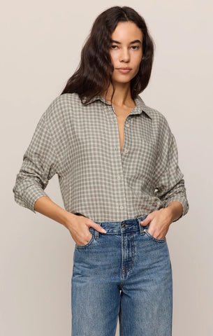 ZT253834 River Plaid Button Up