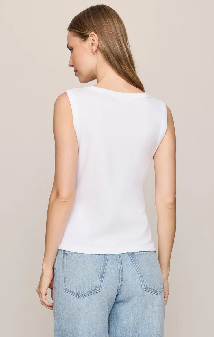 ZT263201 Ellie V Neck Tank