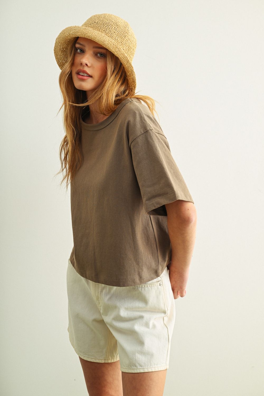 MM639E17 Linen Tee
