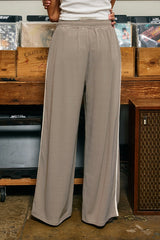 BL584B21 Micro Stripe Wide Leg Pant