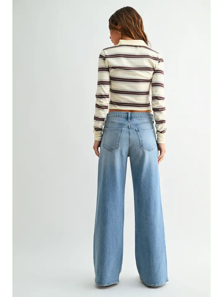 Lightweight Stretchy Wide Leg