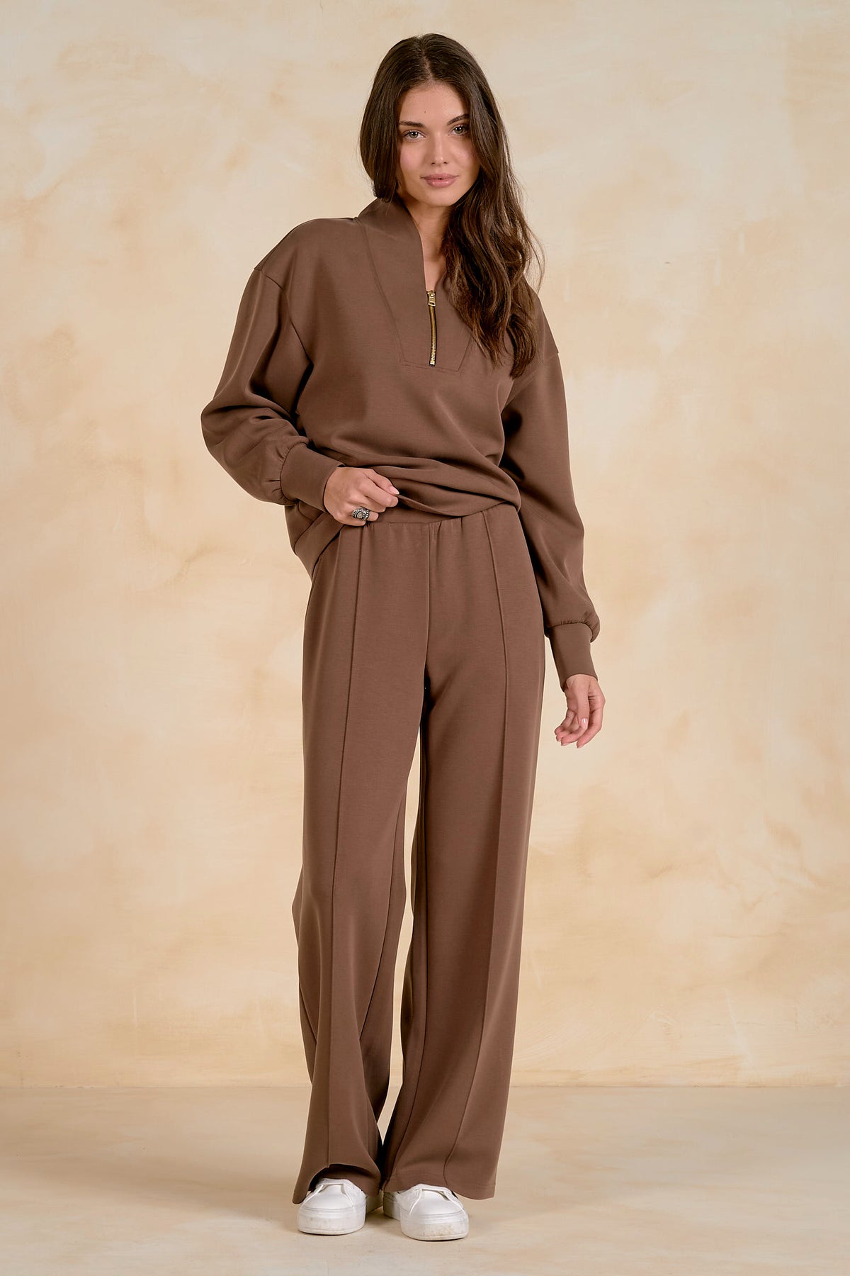 Half Zip Lounge Top