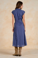 EL501V46 Maxi Cap Sleeve Dress