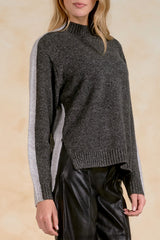 EL117C33 Colorblock Sweater