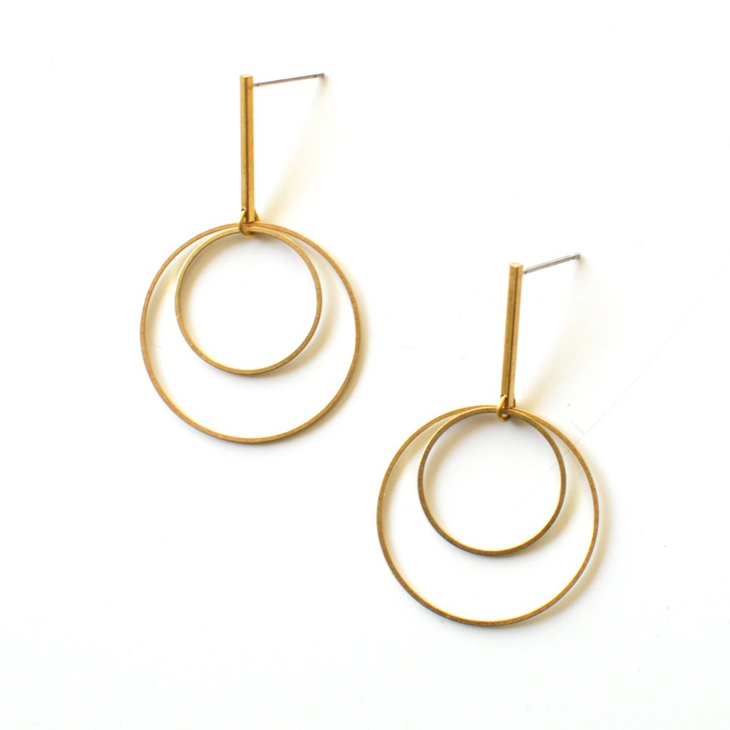 Orbit Drop Earrings
