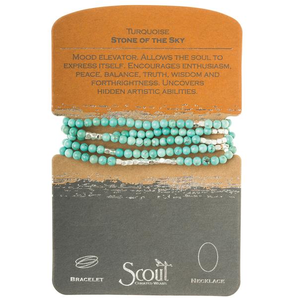Stone Wrap Bracelet/Necklace