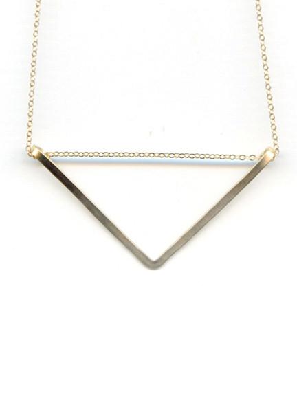 Valerie Triangle Necklace