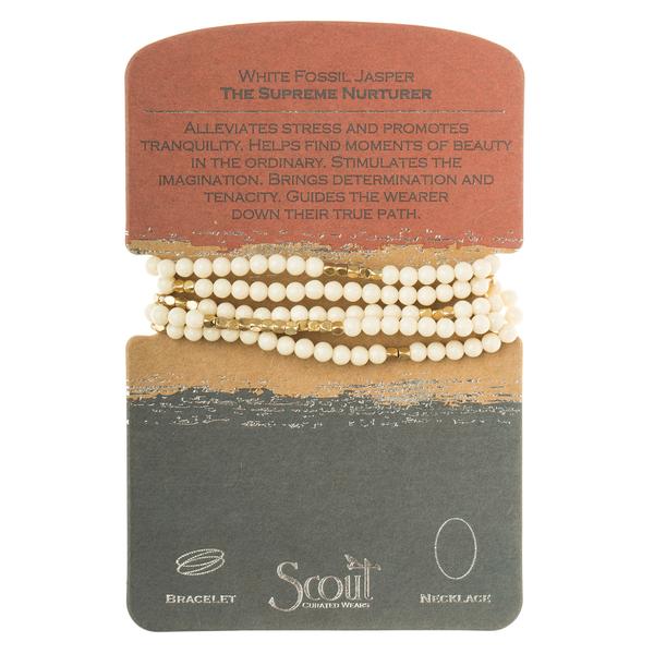 Stone Wrap Bracelet/Necklace