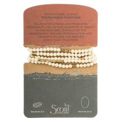 Stone Wrap Bracelet/Necklace