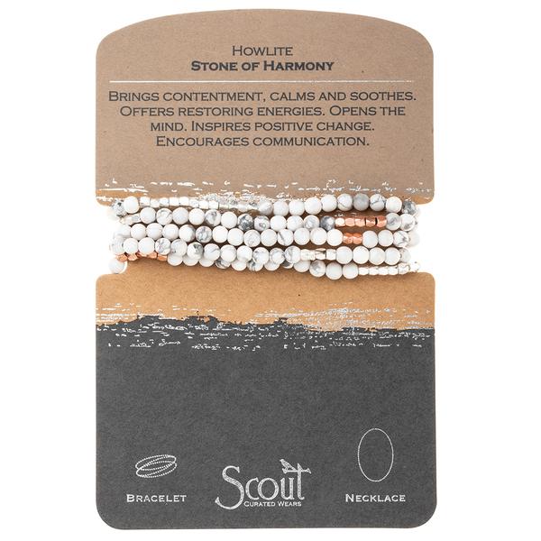 Stone Wrap Bracelet/Necklace